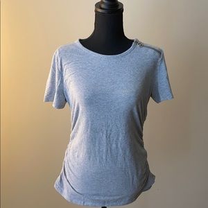 Michael Kors Light Grey Cotton T-Shirt